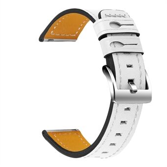 Voor Huawei Watch GT 2 42 mm / Watch 2 Universal horlogeband Koeienhuid armband voor vervangende band (20 mm)