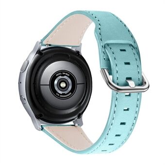 Voor Garmin Vivoactive 3 / Vivoactive 3 Muziek Koeienhuid Verstelbare polsband met Steel horlogeband (20 mm)