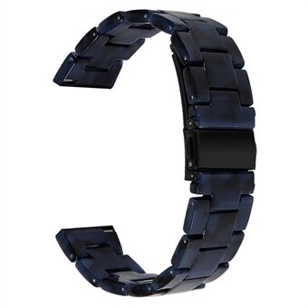 20 mm hars horlogeband voor Huawei Watch 2 / Watch GT 2 42 mm, vervangende band voor gesp in roestvrij Steel