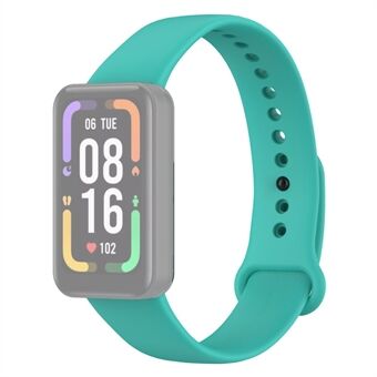 Voor Xiaomi Redmi Smart Band Pro effen kleur zachte siliconen horlogebandje Verstelbare polsband: