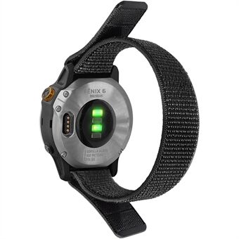 Voor Garmin Fenix 6/ Samsung Galaxy Horloge 3 45 mm/Horloge 46 mm Verstelbare nylon lusbevestiging Smart horlogeband Vervangende band 22 mm