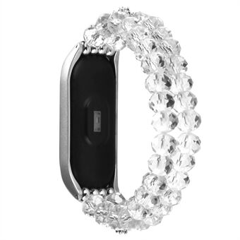 Voor Xiaomi Mi Band 5/Mi Band 6 Crystal + Alu Armband Smart Watch Band Vervanging Armband: