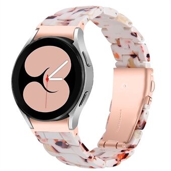 Voor Samsung Galaxy Watch4 Active 40mm/44mm/Watch4 Classic 42mm/46mm Stijlvolle hars polsband Smart Horloge Vervanging Band