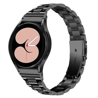 Voor Samsung Galaxy Watch4 Active 40 mm / 44 mm / Watch4 Classic 42 mm / 46 mm Zakelijk Casual smal Type vervangende band 3 kralen Roestvrij Steel polsband