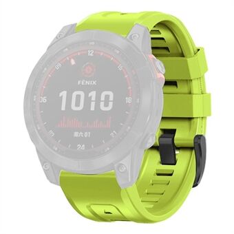 Voor Garmin Fenix 7 Soft Silicone Verstelbare horlogeband Vervanging van polsband met gesp