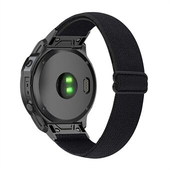 Voor Garmin Fenix Series 7X/6X/Coros Vertix 2 elastische nylon horlogebandje verstelbare armband Smart Watch ademende band voor dames/heren