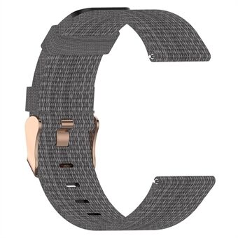 Voor Xiaomi Haylou Solar LS01/ID205/Opzettelijke SW021 Nylon Smart Horloge Band 19mm Sport Geweven Canvas Band