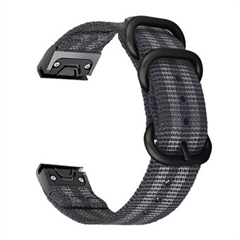 Voor Garmin Fenix 7X/6X Pro /Tactix7 Verstelbare Polsband 26mm Nylon Horlogeband Vervanging Horlogeband