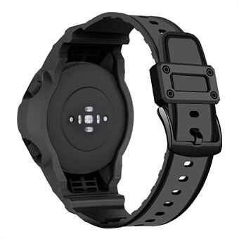 Voor Xiaomi Mi Horloge Kleur Sport Horloge Band + Horloge Case 2-in-1 TPU Horlogeband Vervanging Horlogeband met Gesp: