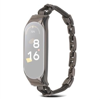 Voor Xiaomi Mi Band 5/6 metalen band delicate koperen ketting vervangende horlogeband: