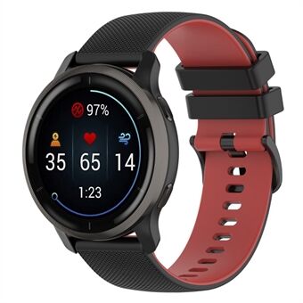 Voor Garmin Venu2 Plus /Vivoactive 3/Vivomove Sport Siliconen Horlogeband Vervanging Horlogeband 20mm: