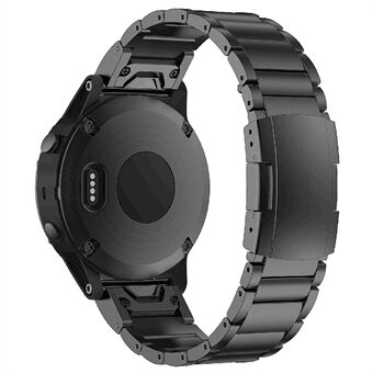 Voor Garmin Descent G1/Fenix 7/6 Pro /5 Plus Titanium Steel 3 Kralen Smart Horloge Band 22mm Universal Quick Release Vervangende Band
