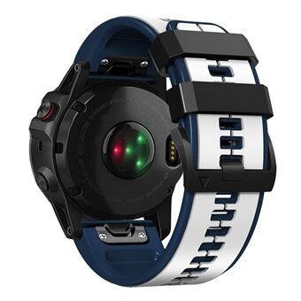 Voor Garmin Tactix 7 Pro /Fenix 7X/Fenix 6X Pro Siliconen Polsband Vervanging Dual Color Smart Horloge Band 26mm