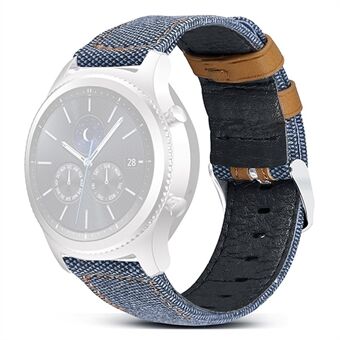 Voor Huawei Horloge GT 3 Pro 43mm/46mm/Horloge GT 2 Pro 22mm Horlogeband Canvas Gecoat Lederen Verstelbare Pols Band Vervanging