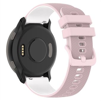 Voor Samsung Galaxy Watch3 45mm/Huawei Horloge 3/ Garmin Forerunner 255/Apex 46mm Siliconen Horlogeband 22mm Dual Color Verstelbare Polsband