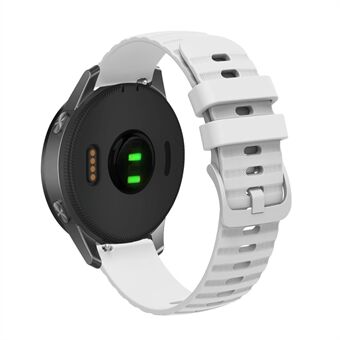 Voor Garmin Venu 2S / Vivomove 3S / Vivoactive 4S Wave Grain Dots Siliconen Horlogeband 18mm Vervanging Verstelbare Band