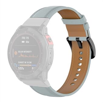 Voor Garmin Fenix 7/Instinct 2/Fenix 5/Forerunner 935/Forerunner 945 Horlogeband Echt Leer Smart Horloge Band met Tool