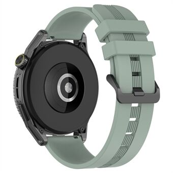 22 mm sportstijl Smart horlogebanden voor Huawei Watch GT3 SE / Watch GT, getextureerde siliconen polsband horlogebandvervanging