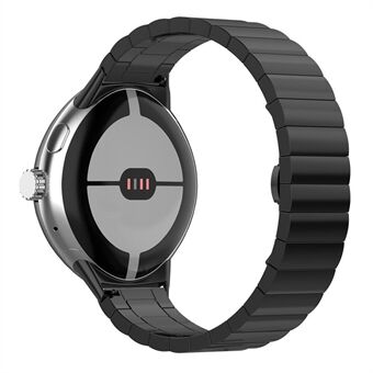 Voor Google Pixel Horloge Quick Release Metalen Band Vlinder Gesp Sluiting Armband Horlogeband