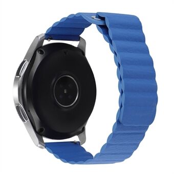 Voor COROS Apex 46mm / Apex Pro / TicWatch Pro 3 Vervanging Lederen Magnetische Band 22mm Universal Smartwatch Band