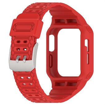 TPE horlogeband voor Apple Watch Ultra 49 mm integrale horlogeband met kast