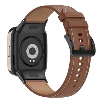 Voor Xiaomi Redmi Watch 3 / Mi Watch Lite 3 Horlogeband Echt rundleer Verstelbare polsband