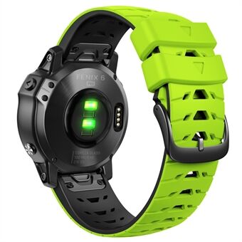 Siliconen horlogeband voor Huami Amazfit Falcon / Garmin Forerunner 965 / 955, trapeziumgaten Quick Release horlogeband