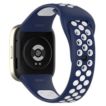 Voor Xiaomi Redmi Watch 3 / Mi Watch Lite 3 horlogeband Tweekleurige siliconen vervangende horlogebanden