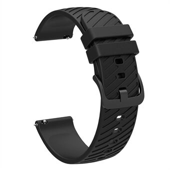 Voor Samsung Galaxy Watch3 41 mm / Watch Active2 44 mm / Galaxy Watch 42 mm / Gear Sport siliconen band 20 mm horlogeband