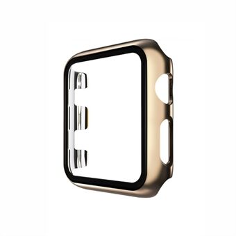 Plating PC Frame + horlogedeksel van gehard glas voor Apple Watch Series 6 / SE / 5/4 40 mm