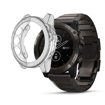 Heldere, zachte TPU Unique hoes voor Garmin Fenix 5S