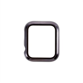 Gegalvaniseerd pc-frame + schermbeschermer van gehard glas voor Apple Watch Series SE / 6/5/4 40MM