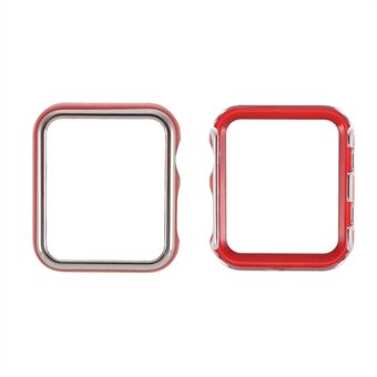 Galvaniseren Smart Watch PC Case Cover voor Apple Watch Series 4/5/6 / SE 40 mm
