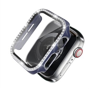 Screenprotector van gehard glas voor Apple Watch 4,5,6 en SE 44 mm - Groen en goud
