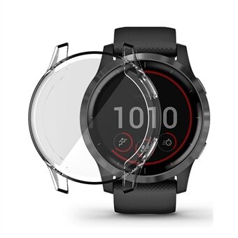 HOED Prince Transparant TPU Verpakt Smart Horloge Beschermhoes Protector voor Garmin Venu 2S 40mm/Vivoactive 4S 40mm