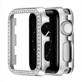 Strass aluminium bumper beschermhoes voor Apple Watch Series 1/2/3 42mm