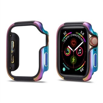 Aluminiumlegering + TPU-beschermhoes Framecover voor Apple Watch Series 4/5/6 / SE 44 mm