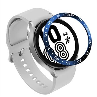 Ring Steel kast Horlogeringring voor Samsung Galaxy Watch4 44 mm