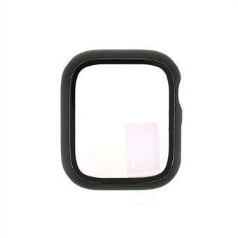 RURIHAI voor Apple Watch Series 7/8 41 mm rondom harde pc-beschermhoes met ingebouwde schermbeschermer van gehard glas