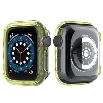 Smart Watch Clear Case Schokbestendig PC-beschermhoesframe voor Apple Watch Series 6/5/4 / SE 44 mm