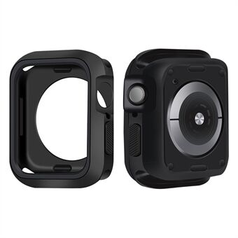 Tweekleurige Smart Watch Case Zachte siliconen beschermhoes voor Apple Watch Series 6/5/4 / SE 44 mm
