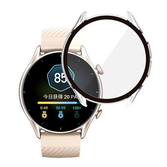 Voor Huami Amazfit GTR 3 / GTR 3 Pro Algehele harde pc-behuizing met HD-schermbeschermer van gehard glas: