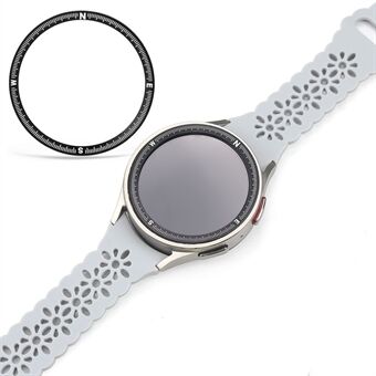 Voor Samsung Galaxy Watch 5 Pro 45 mm Watch Bezel Ring Styling Frame Beschermende metalen hoes met wijzerplaat