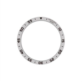 Type C Tijdschaal Bezel Loop voor Samsung Galaxy Watch 5 Pro 45 mm, aluminium zelfklevende bezel Ring Dial Cover