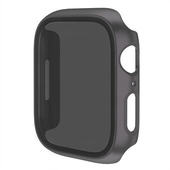 Voor Apple Watch Ultra 49 mm anti-peep gehard glas schermfilm geïntegreerde harde pc-behuizing