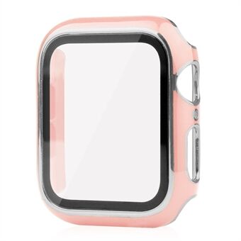 Galvaniseren PC Smart Watch Case Shell met gehard glasfilm voor Apple Watch Series 1/2/3 42 mm