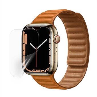 Zelfherstellende HD transparante flexibele TPU-schermbeschermer voor Apple Watch Series 7 41 mm