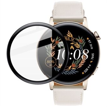 IMAK HD Anti-Bubble PMMA zachte film screenprotector voor Huawei Watch GT 3 42mm