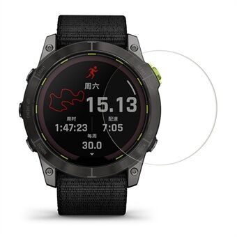 Voor Garmin Enduro 2 D41mm Zachte Flexibele TPU Screen Protector Anti-Explosie HD Clear Film: