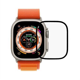 PMMA-schermbeschermer voor Apple Watch Ultra 49 mm Scratch schermbeschermer Volledige dekking HD-schermfilm van het horloge